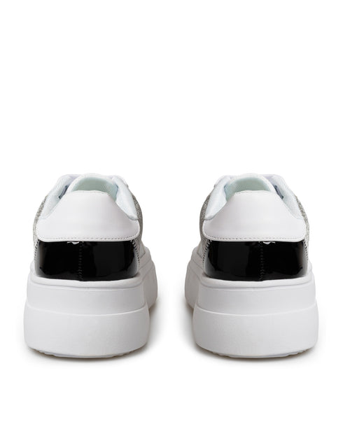 Tenis Blanco Texturas Multicolor 9132